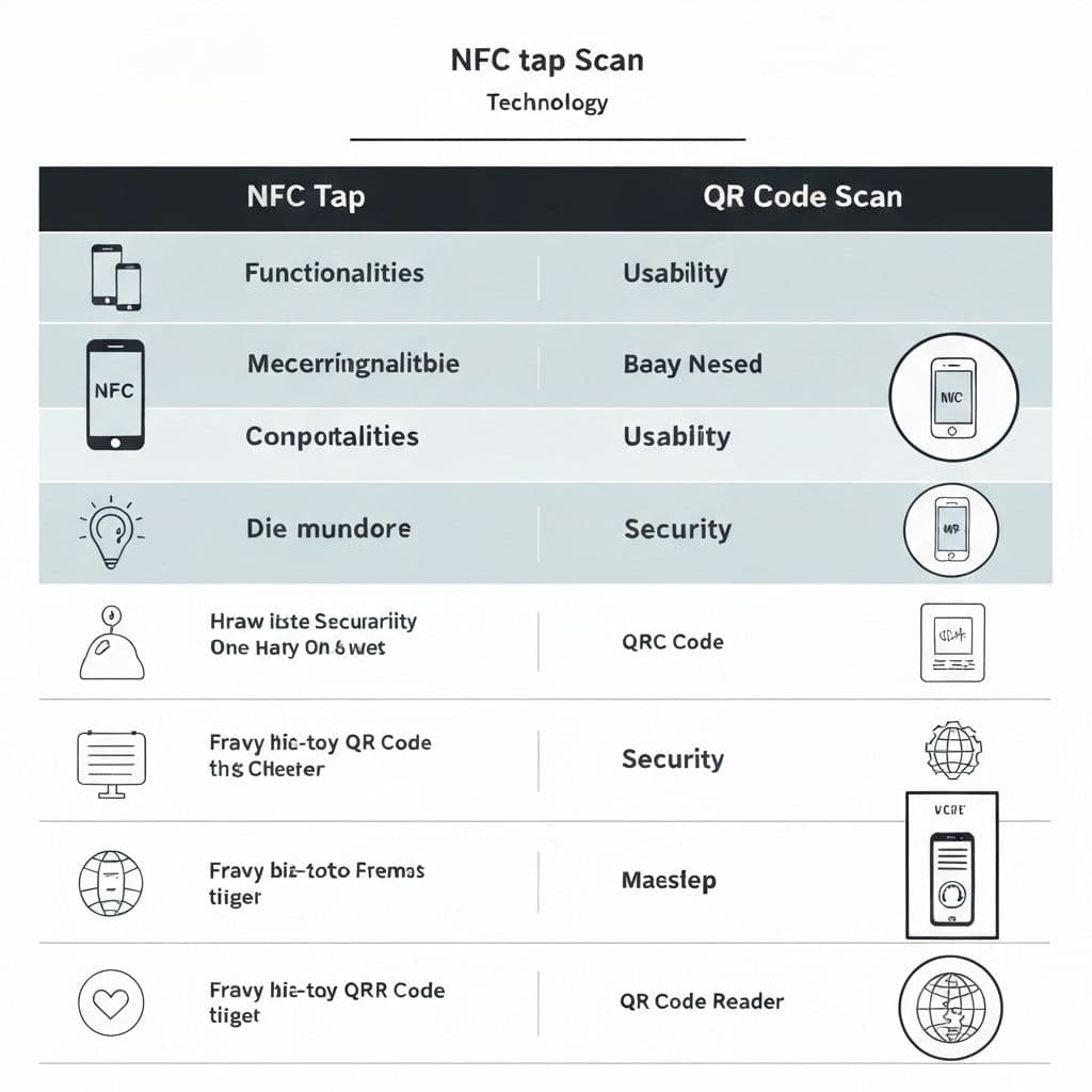 NFC vs QR Codes Comparison