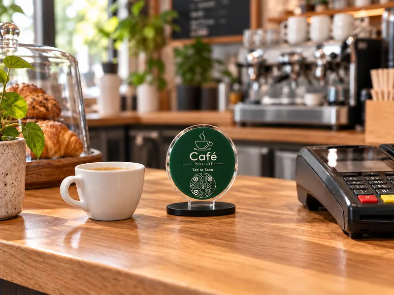 At home beside your counter. Product visualization.