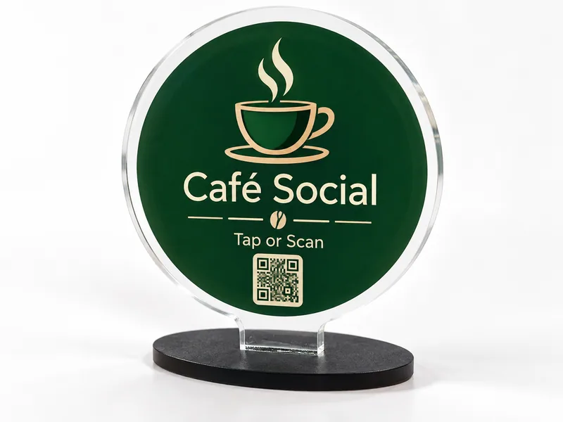Your café identity. Beautifully clear. Product visualization.