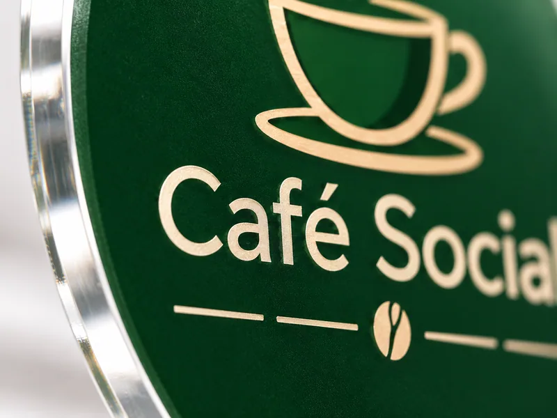 Fine UV printing. Crisp brand detail. Product visualization.