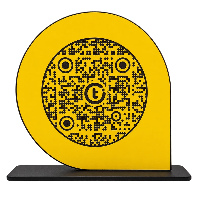 Laser engraved. Made to be noticed. Retouched ScanPoint product photograph.