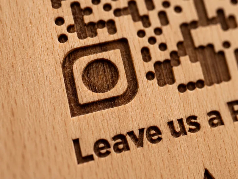 Laser engraved. Never surface printed. Product visualization.