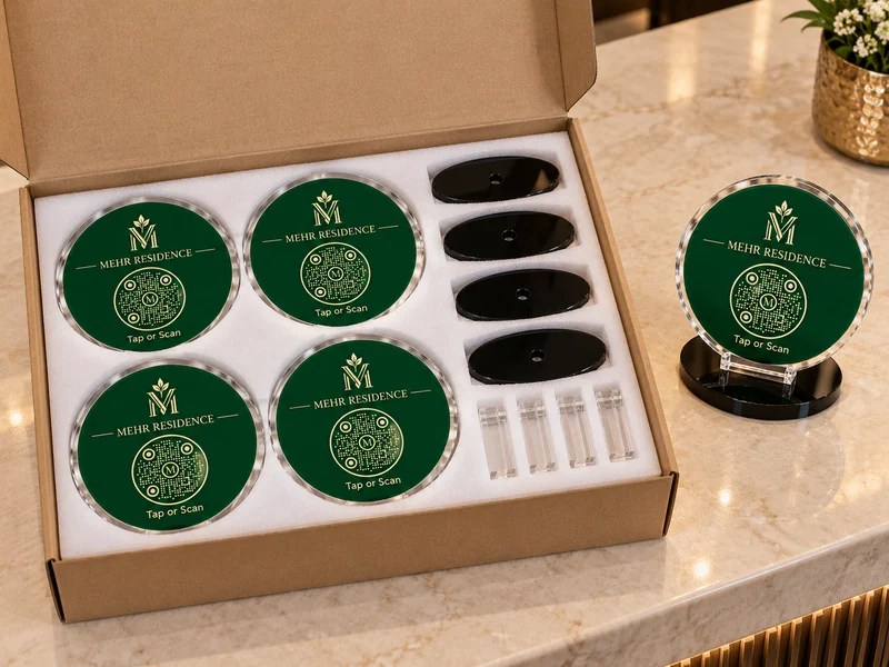Protective dispatch packaging for the property touchpoints; product visualization.