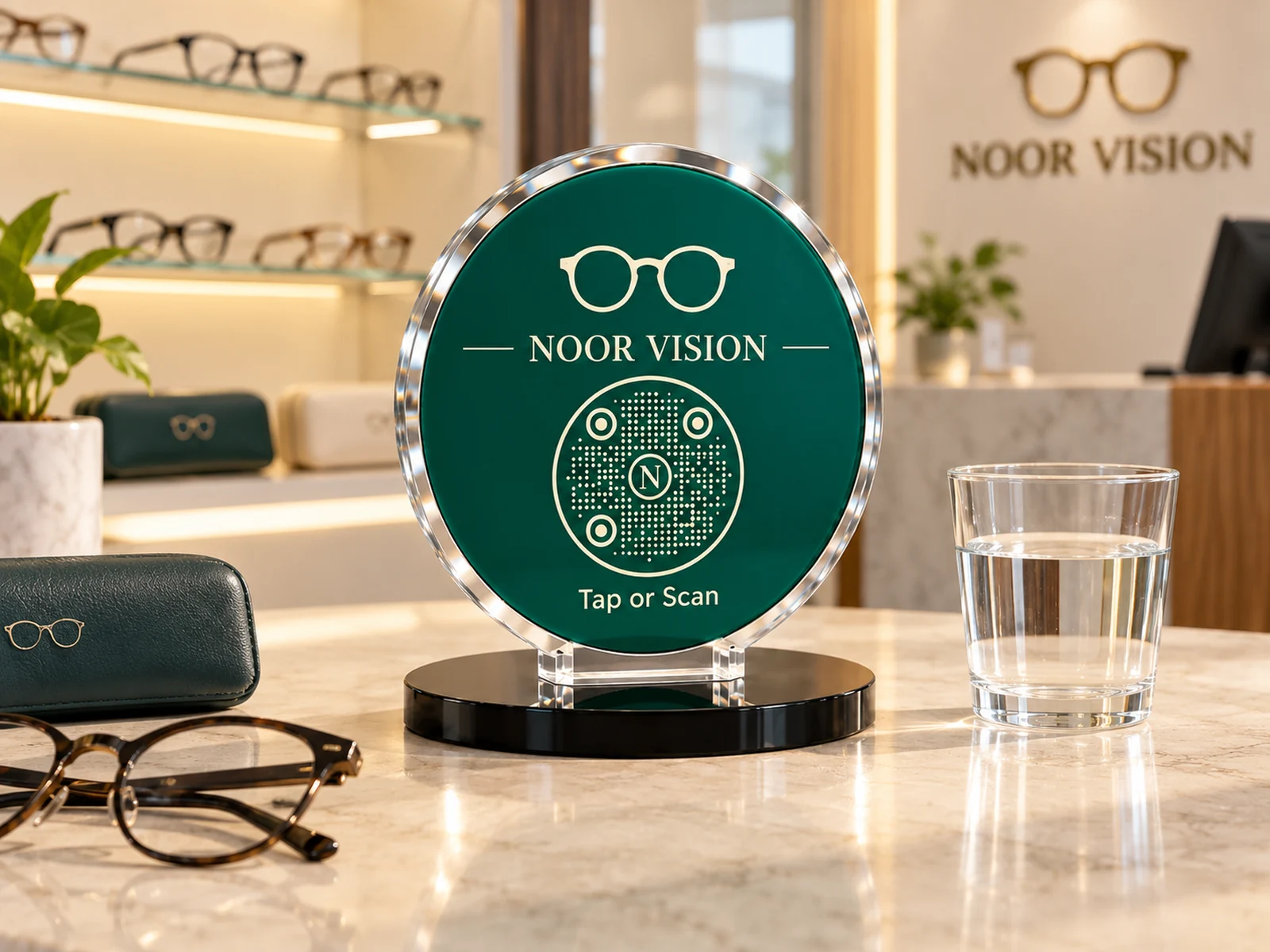 Modern practice. Your colours, your welcome. Clinic product visualization.