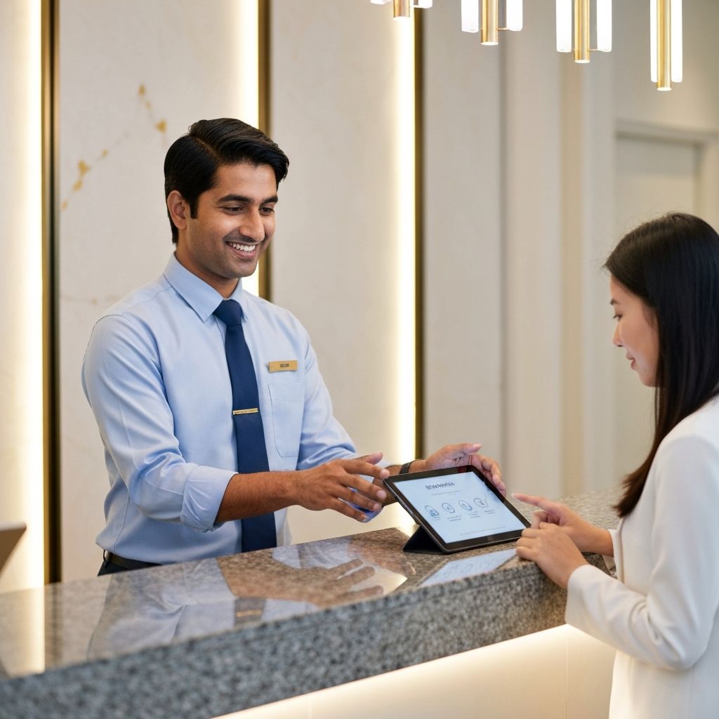 Guest providing feedback